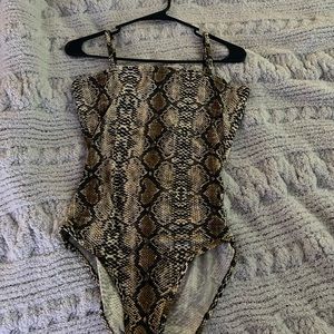 Snakeskin Bodysuit